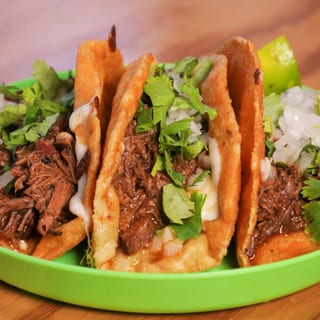 (3) Chofi Queso Birria Tacos